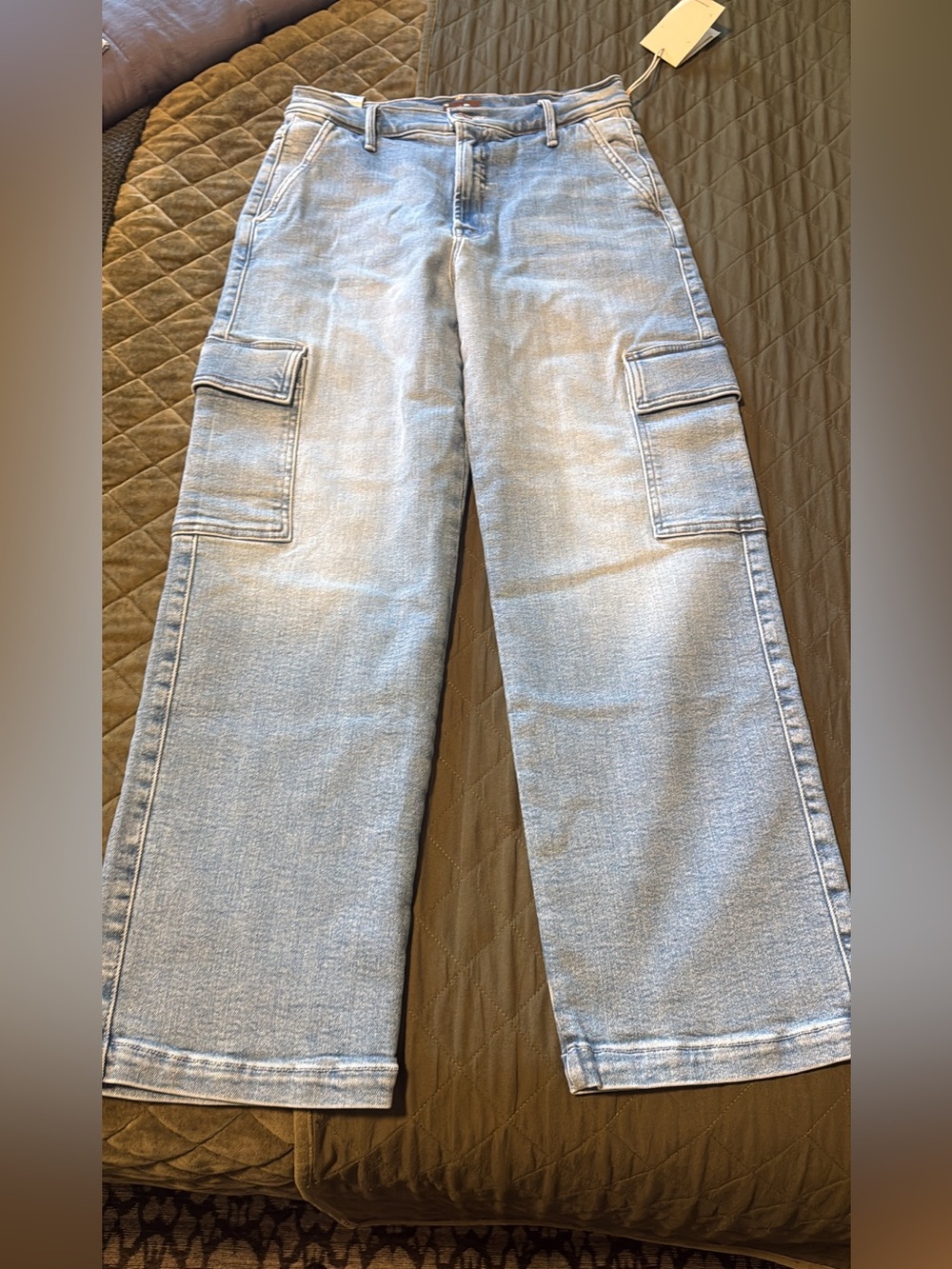 NWT Mother Straight Up Rambler Cargo ankle size 28